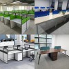 辦公家具批發(fā)零售定做客服桌職員工位屏風(fēng)隔斷